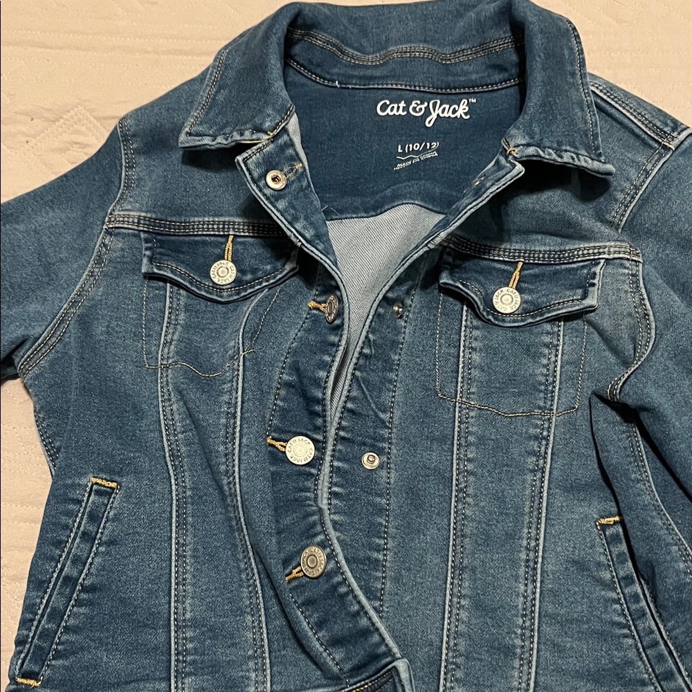Cat & Jack Blue Jean Jacket